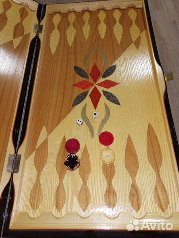 Нарды ручной работы 62см