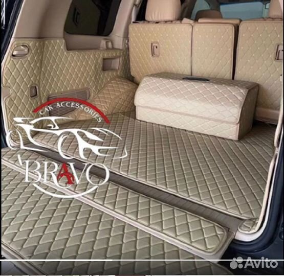 Автоковрики люкс в багажник на Daewoo Matiz