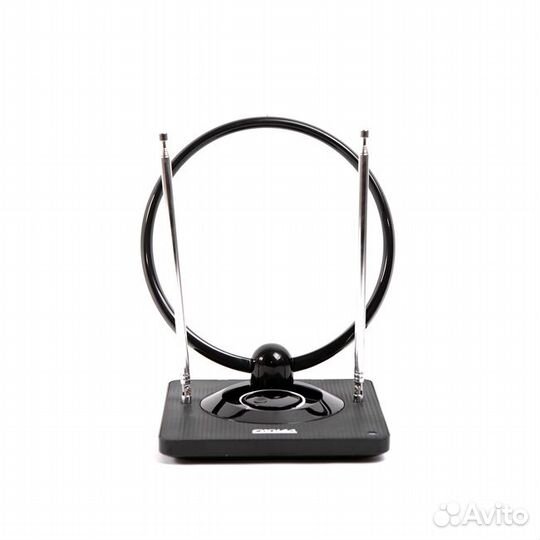 Антенна комнатная DVB-T2/ дмв+мв/ FM активная сигн