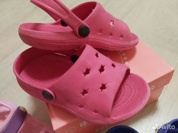 Crocs сабо С9 и босоножки С8