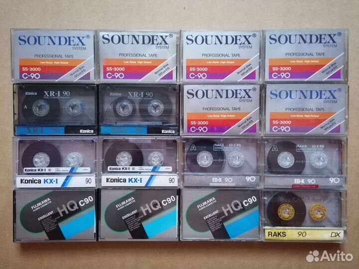 Аудиокассеты (Type I и II)