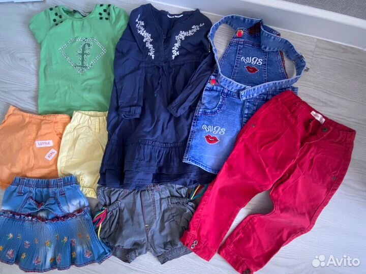 Вещи пакетом на девочку 2-3 года