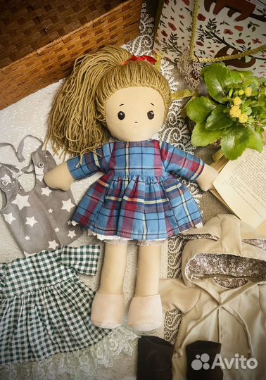 Игровая текстильная кукла