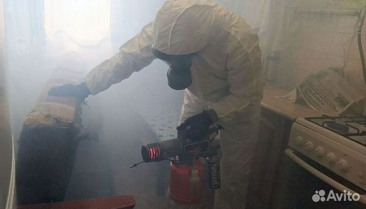 Средство для Дезинфекции Уничтожения тараканов клопов насекомых