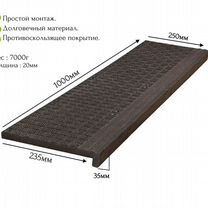 Противоскользящие ступени и плиты(композит)