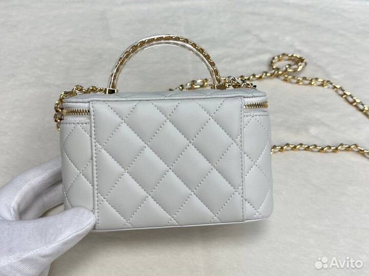 Сумка Chanel Vanity гладкая кожа