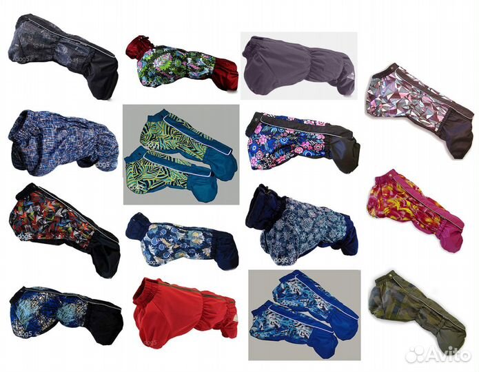 Одежда комбинезоны дождевики жилетки для такс