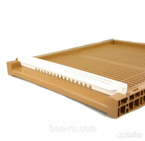 Заградитель летка 2-позиционный (пластик, белый, N