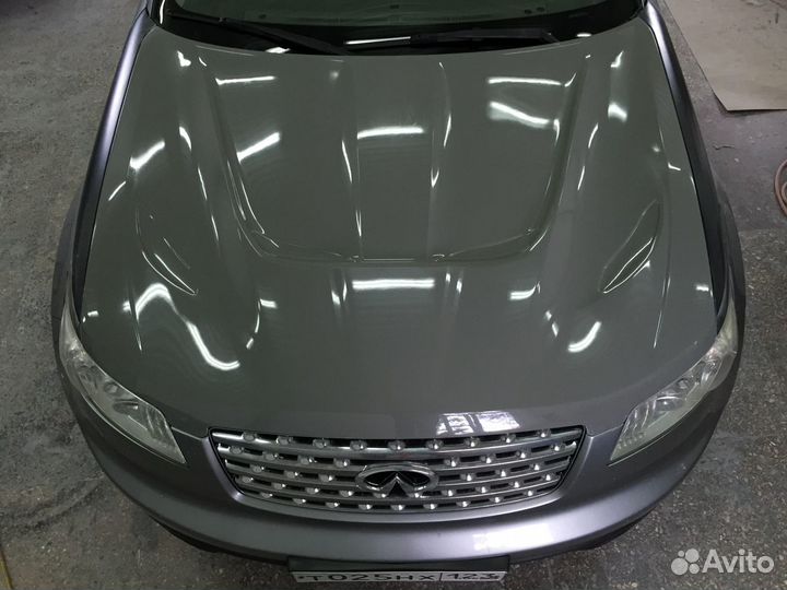 Капот с Жабрами Infiniti FX35/45 S50 2002-2008