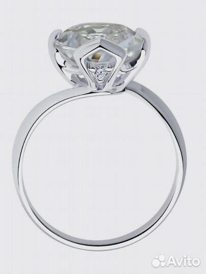 Кольцо серебро соколов 20 размер