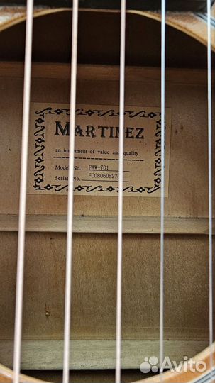 Гитара Martinez Faw-701