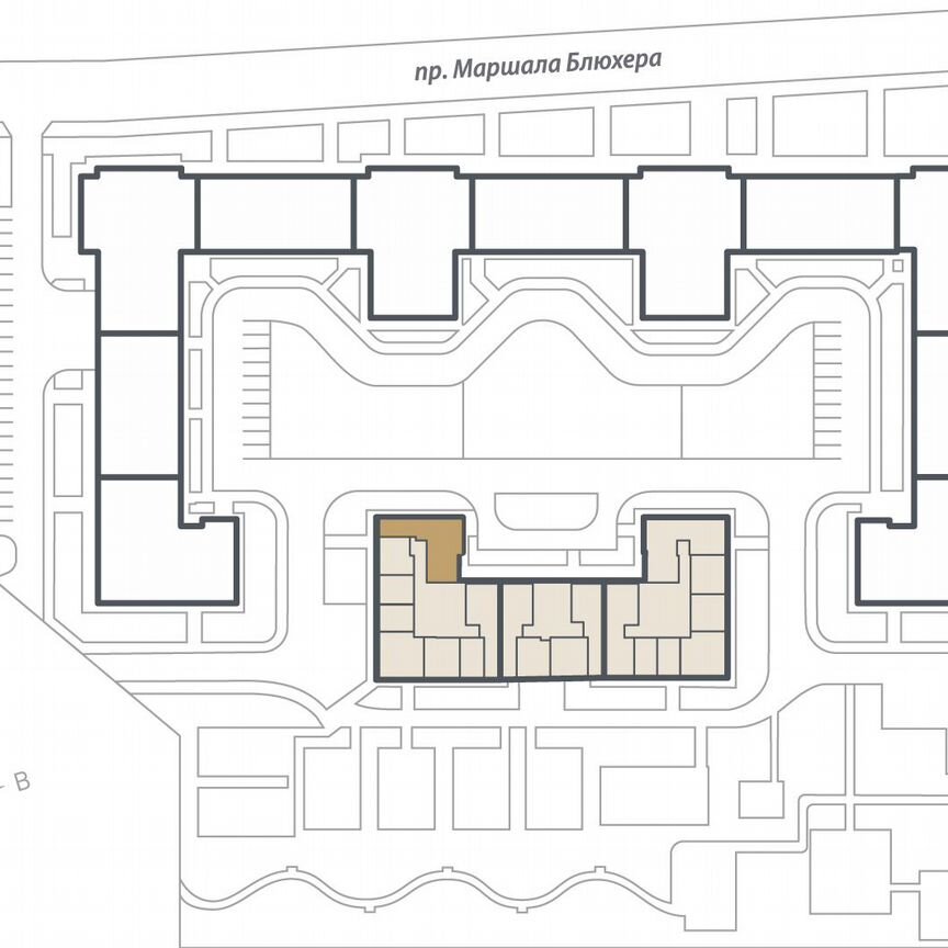 3-к. квартира, 85,9 м², 10/16 эт.