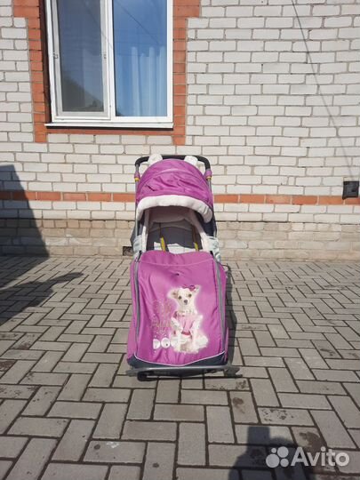 Детские санки коляска