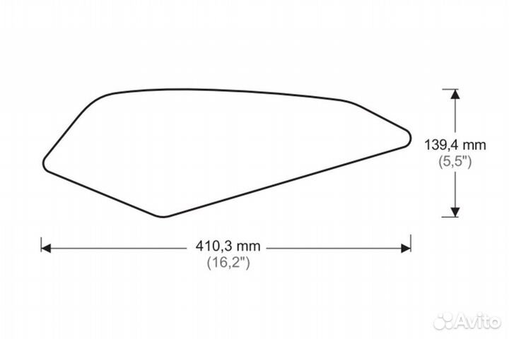 Наклейки бака для BMW R1200RS