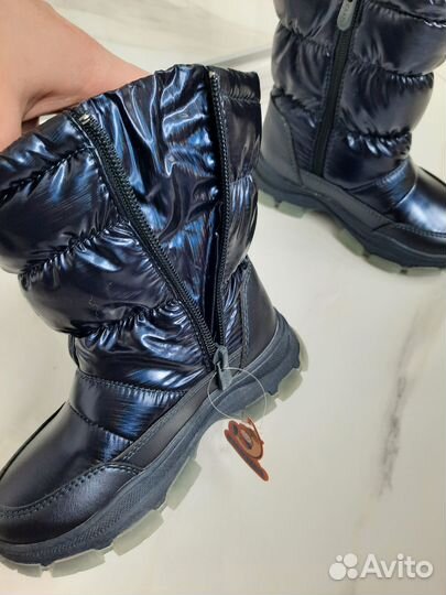 Новые дутики 27 28 Сказка зимние сапоги девочки