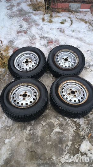 Зимние колеса Yokogama ice guard 175/70r13 на диск