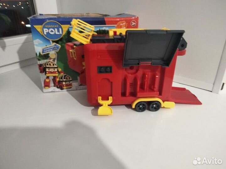 Игрушка, гараж Робокар Поли