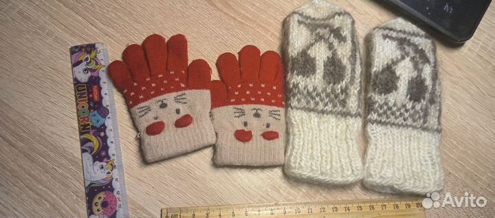 Варежки и перчатки для малыша