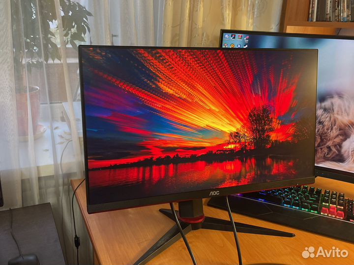 AOC 24G2/BK 144 гц игровой монитор