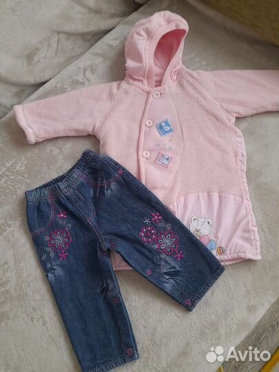 Вещи на девочку 6 мес