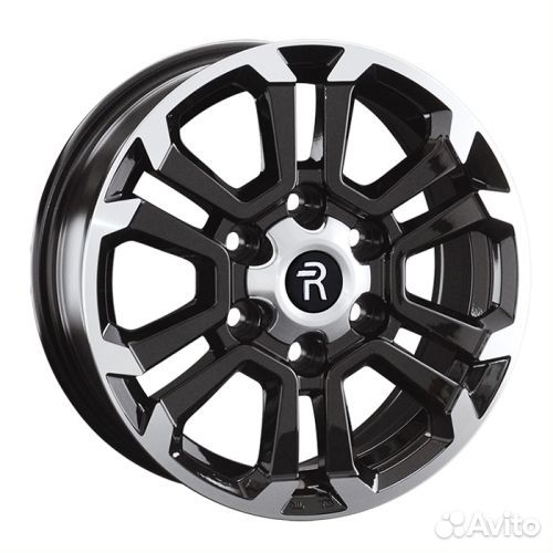 Диски Replica Replay TY352 7,5x18 6x139,7 ET:25 106.1 GMF (темно-серый,полировка)