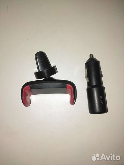 Держатель для телефона и USB адаптер в авто