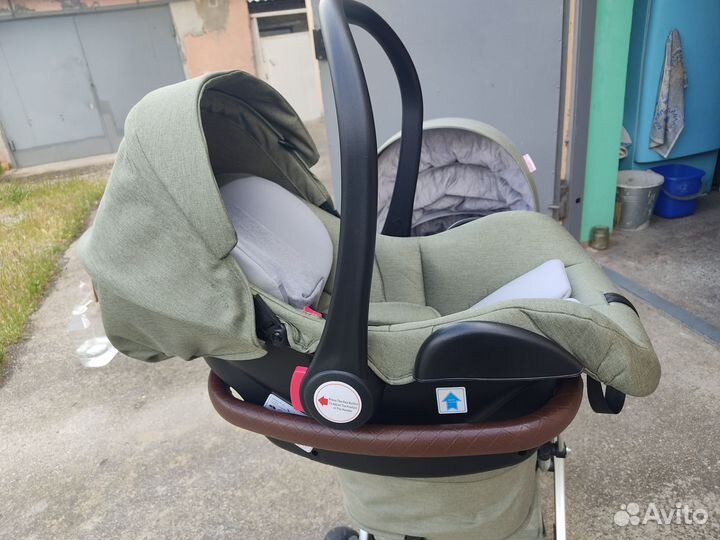 Коляска luxmom 3 в 1 бу