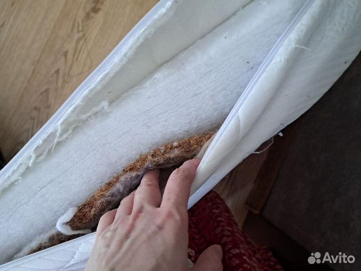 Матрас на круглую кроватку