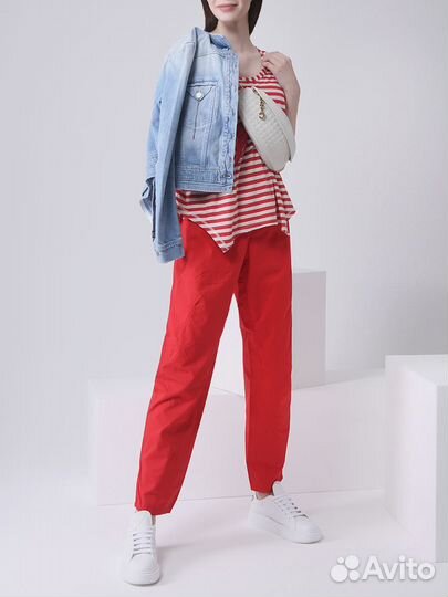 Футболка хлопковая в полоску High