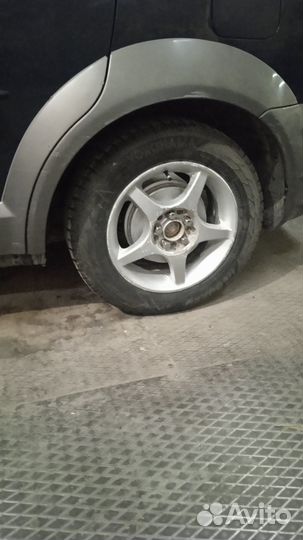 Колёса r15 5x100 с резиной зима195/65/15