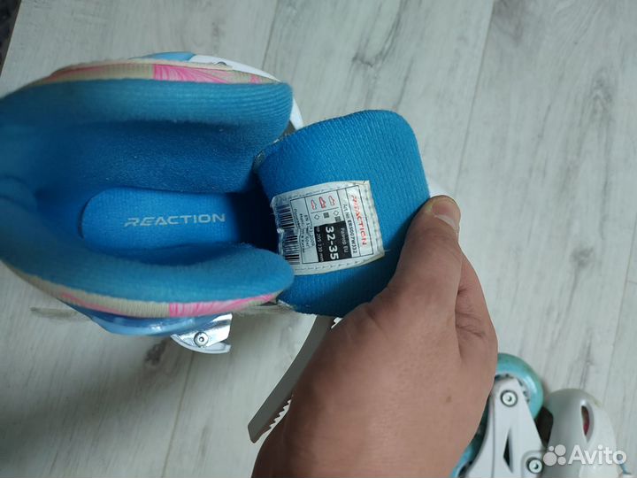 Роликовые коньки детские раздвижные