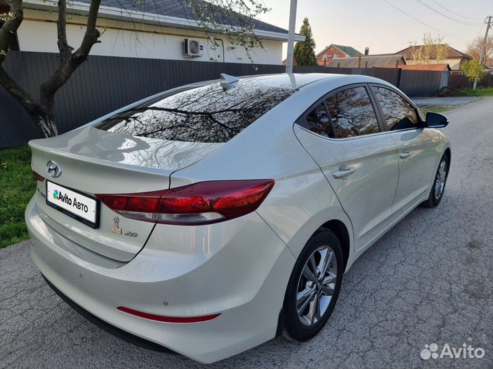 Hyundai Elantra 2.0 AT, 2018, 150 000 км