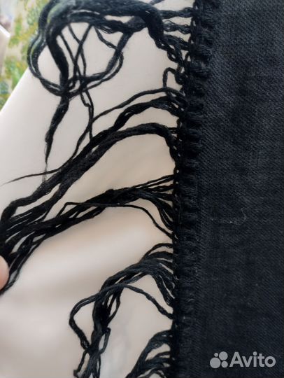 Винтажный ретро платок СССР шерстяной 89*89