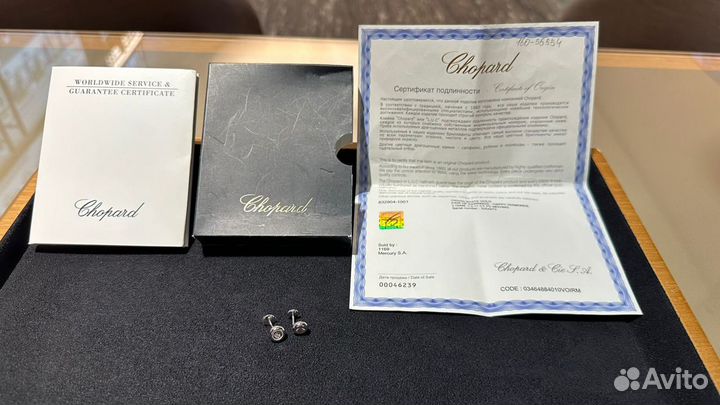 Серьги Chopard оригинал