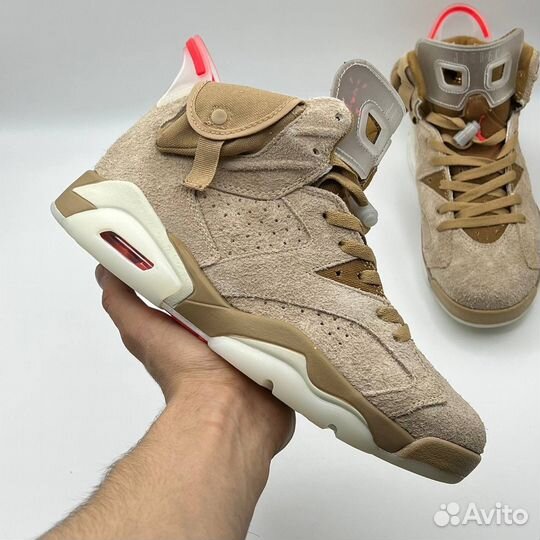 Кроссовки Nike Air Jordan 6 Retro x Travis Scott