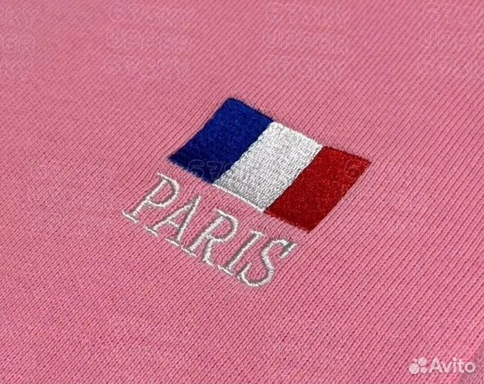 Зип Худи Balenciaga x Polo Pink 22 в наличии S-XL