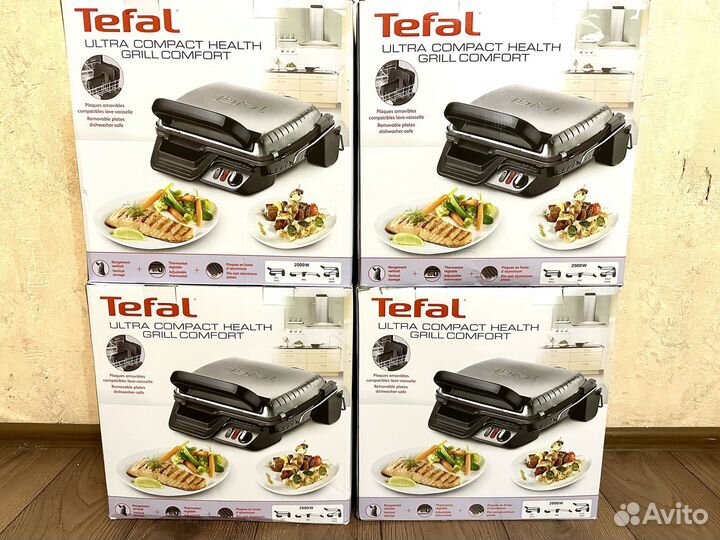 Новый Гриль Tefal Ultra Compact Health 3 в 1