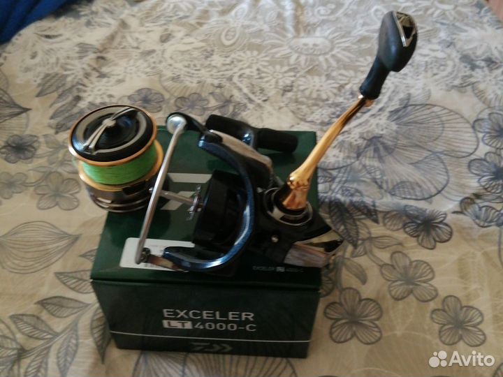 Катушка для спиннинга daiwa exceler lt 4000-c