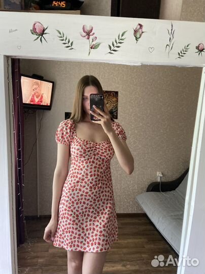 Летнее платье bershka s