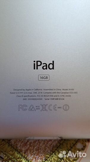 Apple iPad 3, 16 gb на запчасти