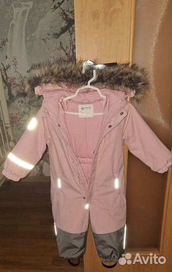 Комбинезон для девочки зима 80