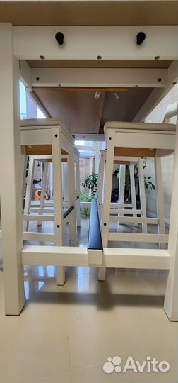 Барный стол и стулья IKEA Нордвикен