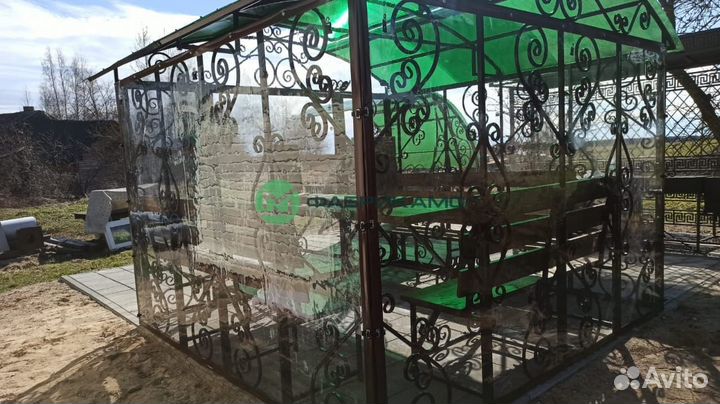 Мягкие пвх окна на беседку