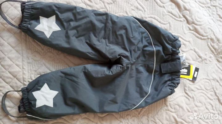 Зимние штаны Molo Pollux Active 98 + подтяжки