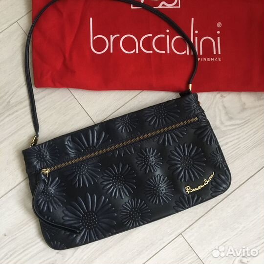 Кожаная сумка Braccialini, Италия