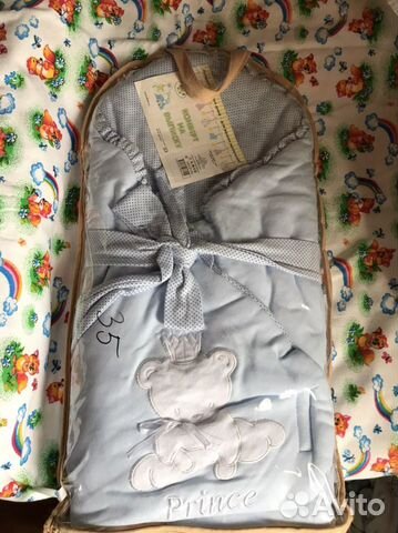 Конверт одеяло на выписку