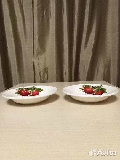 Тарелки глубокие фарфор фаянс СССР