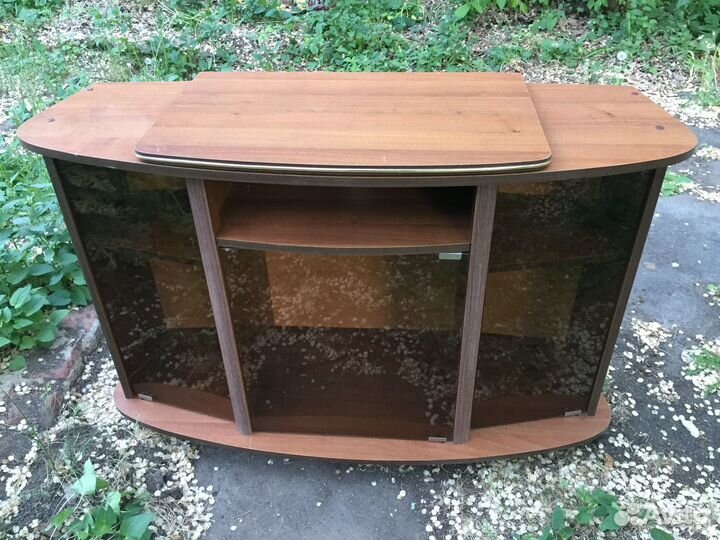 Тумба с вращ. столеш. большая 116х75х43см, раритет