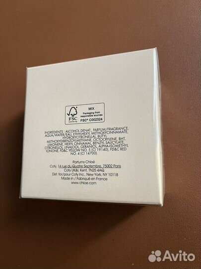 Парфюмированные духи Chloe 50 ml