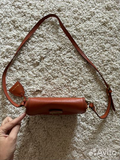 Massimo dutti сумка кроссбоди нат.кожа оригинал